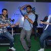 Tusshar Kapoor and Aftab Shivdasani shake a leg at the Radio Mirchi BKC Event