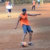 Dino Morea Snapped Practicing Soccer