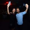 Pulkit Samrat and Divya Khosla Clicks Selfie at College Fest for Promotions of Sanam Teri Kasam