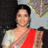 Ritika Singh poses for the media at Pongal Celebrations