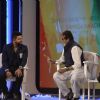 Suresh Raina and Amitabh Bachchan at NDTV Cleanathon