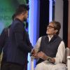 Suresh Raina Meets Amitabh Bachchan at NDTV Cleanathon