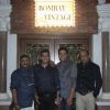 Ranveer Brar and Sanjeev Kapoor at Bombay Vintage, Colaba eatery