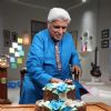 Javed Akhtar : Javed Aktar Celebrates his 71st Birthday on the sets of Zee Classic's  musical show 'Golden Years'