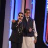 Amitabh Bachchan and Mika Singh at NDTV Cleanathon