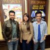 Tusshar Kapoor, Aftab Shivdasani and Gauahar Khan at Promotions of Kyaa Kool Hai Hum 3 in Delhi