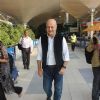 Anupam Kher Snapped at Airport
