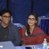 Sonam Kapoor and Ram Madhvani at snapped at Mehboob Studios