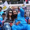 Bobby Deol Clicks Selfie with Preity Zinta at CCL Match in Banglore