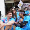 Sohail Khan, Riteish Deshmukh and Zarine Khan Supports 'Mumbai Heroes' at CCL Match in Banglore
