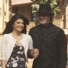 Amitabh Bachchan and Jacqueline Fernandez looking very happy