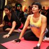 Mandira Bedi : Mandira Bedi shares her fitness mantra at 'Muscle Talk' Gym in Chembur