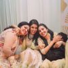 Asin Poses with her Friends at her Wedding Reception