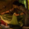 Ratna Pathak putting blanket in Ritesh Deshmukh