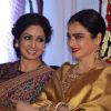 Eternal Beauties Rekha and Sridevi at 3rd National Yash Chopra Memorial Awards