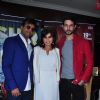 Javed Jaffrey, Lisa Ray and Krishna Chaturvedi at Promotions of 'Ishq Forever'