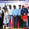 Vinod Kambli, Suniel and Athiya Shetty at Pitch Blue's Vishesh Cup