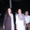 Hema Malini and Esha Deol Snapped at Airport