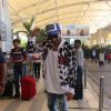 Ranveer Singh SHows His 'R S' tagged Cap - Snapped at Airport