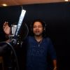 Kailash Kher : Kailash Kher at Recording Studio