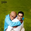 Abhishek and Amitabh as father and son