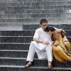 Abhishek Bachchan trying to console Vidya Balan