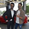 Anil Kapoor and Shahid Kapoor at Press Meet of Zee Cine Awards