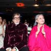 Amitabh Bachchan, Jaya Bachchan and Deepika Padukone at NDTV Indian of the Year Awards