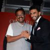 Ranveer Singh poses with the Minister at Toronto's MOU with Film City