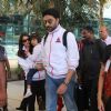 Abhishek Bachchan and Aishwarya Bachchan with Daughter Aaradhya Snapped at Airport