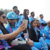 Aftab Shivdasani and Nin Dusanj Takes Selfie at 'Celebrity Cricket League' Match