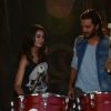 'Banjo' Film Launch: Riteish Deshmukh and Nargis Fakhri Tries their Hand on Drums