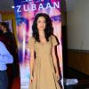 Sarah Jane Dias at Promotions of 'Zubaan'