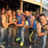 Sahil Poses for Media at Launch of his 'MuscleBeach' Gym at Baga Beach Goa