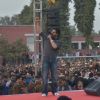 Shah Rukh Khan at Launch of 'FAN' Anthem at Hansraj College