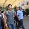 Mahendra Singh Dhoni was spotted at Airport