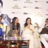 Amitabh Bachchan interacts with Sonakshi at Shatrughan Sinha's Book Launch