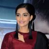 Sonam Kapoor poses for the media at the Promotions of Neerja
