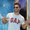 Ranveer Singh poses for the media at Gap Jeans Store Launch