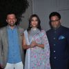 Sonam Kapoor, Ram Madhvani and Atul Kasbekar at Promotions of 'Neerja'