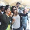 Sunny Leone at Airport