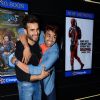 Karan Tacker and Manish Paul at Special Screening of 'Tere Bin Laden: Dead or Alive'