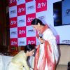 Amrita Rao Seek Blessings from Deepti Naval at Launch of &TV's 'Meri Awaaz Hi Pehchaan Hai'