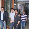 Shah Rukh Khan Greets Sanjay Dutt at his Residence Post his release from Yerwada Jail