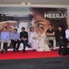Cast of 'Neerja' with Neerja Bhanot's real brothers at Promotional Event of the film