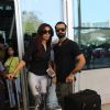 Airport Diaries: Couple Ashmit Patel and Mahek Chahal