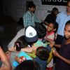 Spotted: Zayed Khan greets street kids outside 'The Korner House'
