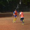 Snapped: Abhishek Bachchan Practicing Soccer!