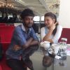 Jacqueline Fernandes poses with her Fan in Srilanka