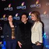 Adnan Sami with Wife at Colors TV's Red Carpet Event